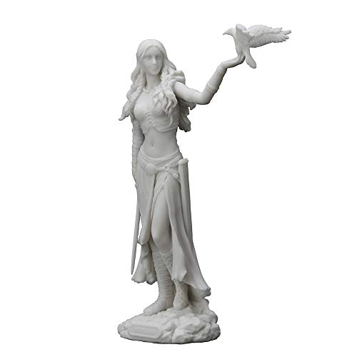 Estatua de Resina Blanca 11 in de Altura miniatura 2