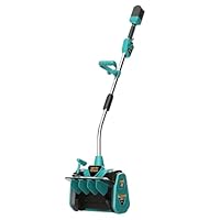 Mellif Akku Schneefräse für Makita Akku 18V, elektrische Schneefräse, 900W kabellos Schneebürste bis 20cm Räumhöhe, 8m Wurfweite, 33.5cm Arbeitsbreite, 30° Einstellbar (Akku Nicht Enthalten)