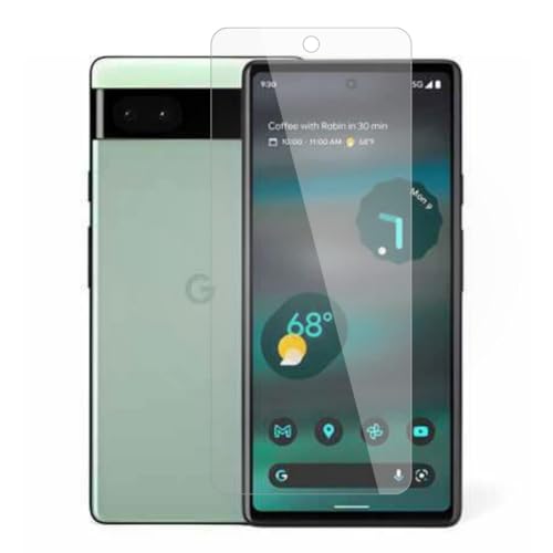 Image of EmBed Matte Fiber Display Guard for Google Pixel 6a - Unbreakable, Ultra-Thin, Lightweight Matte Finish Screen Protector with Easy Installation Kit