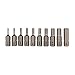 Wiha 72596 10 Piece Bit Set Hex Inch