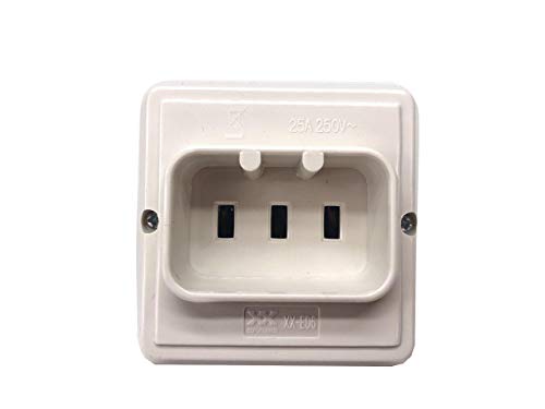 BASE DE EMPOTRAR PARA HORNOS Y COCINAS ENCHUFE 25A/6000W