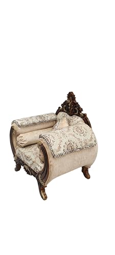 Image of Wooden Sofa Set Carving for Living Room (5 Seater A)