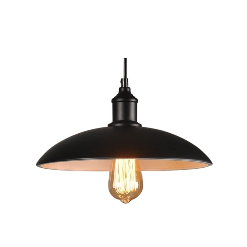 Lustre suspension industrielle rétro E27 style loft nordique en forme de lanterne