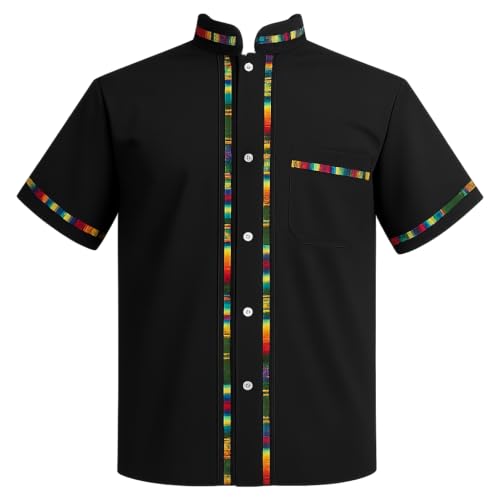 Men's Short Sleeve Mexican Guayabera Shirts Made in Mexico, Multiple Colors