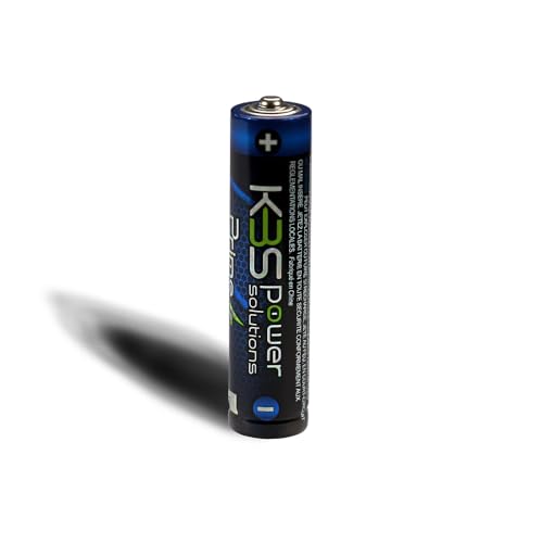 KBS Power Solutions Prime AAA Alkaline Batteries – 24-Pack, 1.5V Long-Lasting, Reliable Power for Everyday Devices – High-Performance Energy for Home, Office & Travel