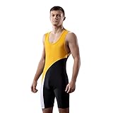 Matman Wrestling Singlet Men's Georgia Weightlifting Singlet Nylon Spandex