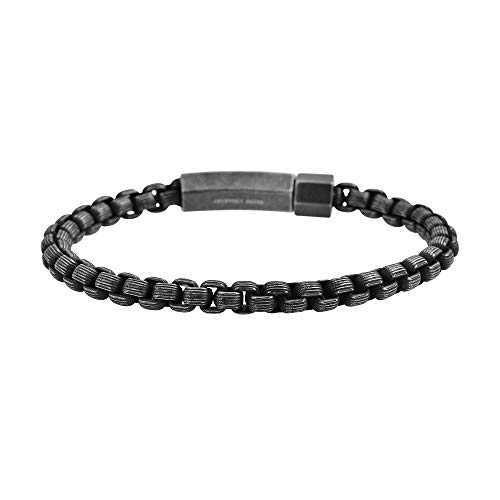 Pulsera para hombre en acero inoxidable Geoffrey Beene miniatura 2