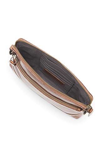 Frye Womens Melissa Wristlet Crossbody, Cognac, One Size Us #TOP3