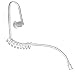 Tactical Ear Gadgets Coiled Acoustic Audio Tube - Clear (for Hawk EP1323QR, Cougar EP4034QR, Fox EP1089SC and More)