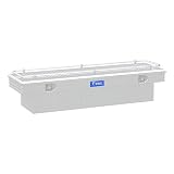 UWS TBS-69-R Bright Aluminum 69' Crossover Truck Tool Box with Rail