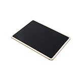 PLAFOPE Mini Pizarra Tiza con Soporte de Madera Ligera Caballete Estable para Etiquetas de Mesa Señalización de Boda y Tableros de Mensajes