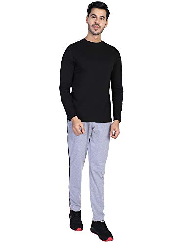 Image of DYCA by Bodycare Men's Cotton T Shirt | Round Neck | Full Sleeve | Regular Fit