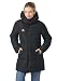 Erima Damen PREMIA Parka (2062412) schwarz, 44