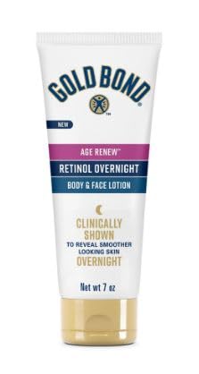 Generic G~B Age Renew Retinol Overnight Body & Face Lotion, 7 oz (pack of 1), ivory