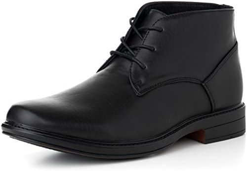 Alpine Swiss Mens Leather Lined Dressy Ankle Boots