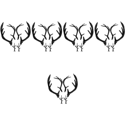 Accessoires de coiffure Halloween avec 15 cornes de cerf simulées Healvian pour cosplay