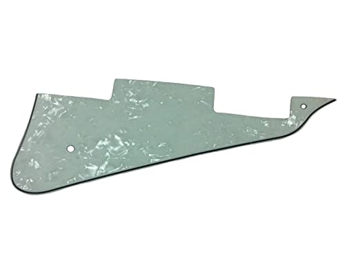 Pickguards style Les Paul Blanc nacré - Les Beatles, Paul McCartney, John Lennon, RIngo Starr, George Harrison Pickguards style Les Paul Blanc nacré