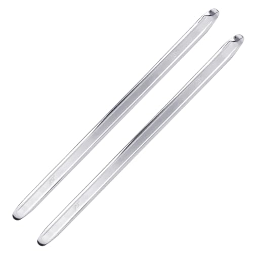 Fukaisu 2pcs 50cm/20in Tire Iron Spoons Heavy Duty Tire Lever Bar Bead Lifting Tool Tires Changer Removal Tool Changing Set for Cars Dirtbike Motorcycles for Tires Charger Machine