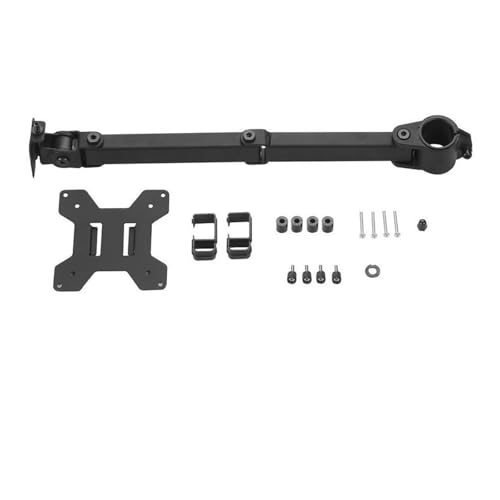 Support de moniteur articulé à 2 sections avec cadre de fixation tête