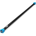 Yes4All Total Body Workout Weighted Bar, Resistance Band Bar, Racks for Strength Training, Exercise Bar for Yoga in Home and Gym - Single/Combo