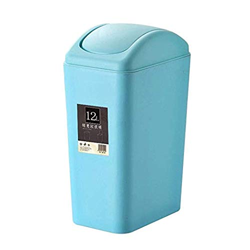 Poubelle 12L plastique anti odeur avec couvercle étanche de cuisine