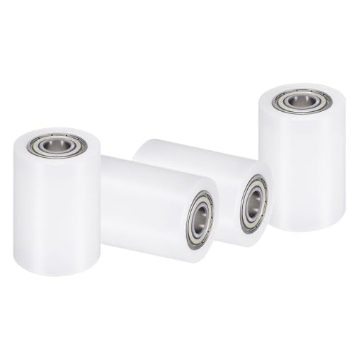 Roues en nylon 4 pièces pour guidage CNC et courroie plate 16x51mm