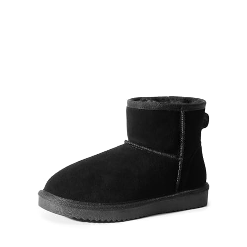 Dream Pairs Genuine Suede Snow Booties