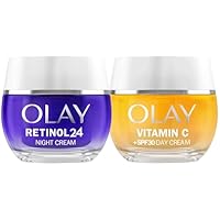 Olay Retinol24 Crema De Noche 50ML Y Olay Vitamin C + Crema De