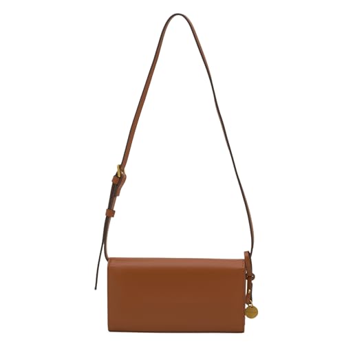 Image of Miraggio Carly Wallet with Adjustable & Detachable Strap | Two Main Compartments | 4 Card Slots | Women Wallets | Gift Items for Women (Tan)