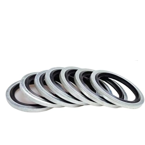 Mdingbao-�V�[�����b�V���[ Galvanized Combination Washer G1/8" G1/4" G3/4" G1/2" G1" G1-1/2" Self-filling Combination Washer, ��������Ƒϋv��������