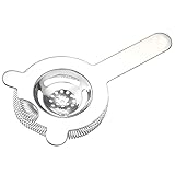 Mobestech Cocktailfilter Wiederverwendbarer Strainer für Cocktails Multifunktionaler Barfilter für Getränke Küchengerät für Hobby Mixer
