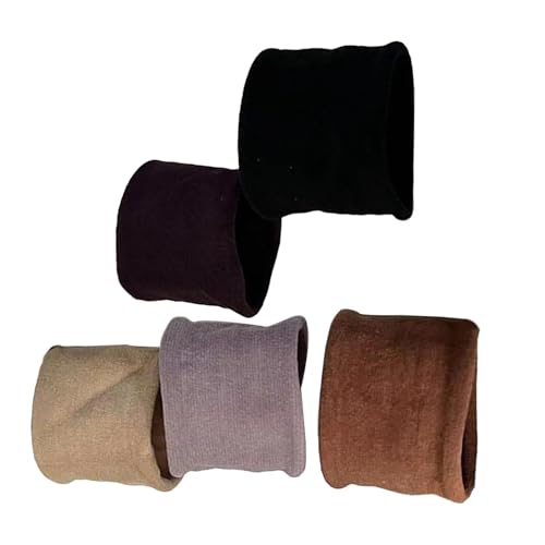 Gomas para el pelo gruesas, sin daños, bandas anchas, gomas para el pelo, 5 unidades, coleteros para el pelo, accesorios para el cabello, coletas, gomas elásticas, sin daños