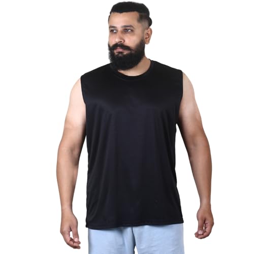 Image of Sleeveless T Shirts for Men - Gym Vest, Sando Tank Top Wear, Workout Baniyan, Stringers Inner Shirt, Bodybuilding Tshirts, Sports Tshirt Vests, Stylish Tanks Tops