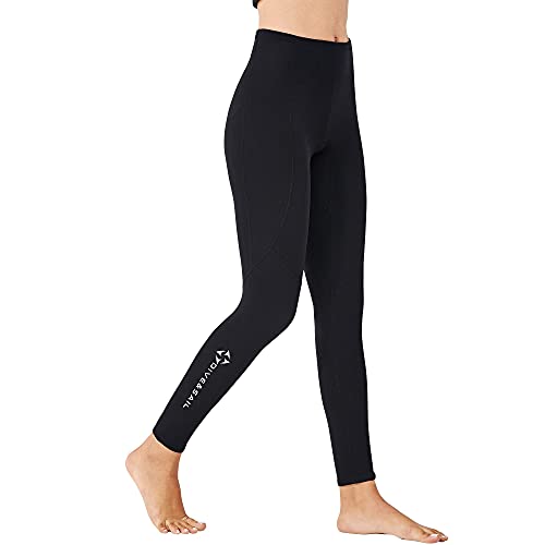EUPTE 2mm Diving Wetsuit Pants Swimming Pants Leggings for Women Men… (MEN, XL)
