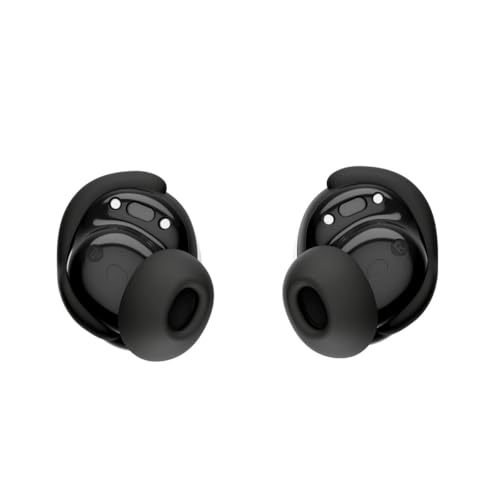 Bose QuietComfort Bluetooth Earbuds, True Wireless Earbuds with Active Noise Cancellation and Mic, Deep Bass, IPX4 Rating, Up to 8.5 Hours of Playtime, Black