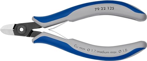 Alicates de corte diagonal KNIPEX 79 22 125 para electrónica con mango multicomponente 2