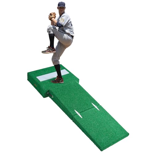 VEVOR Pitching Mound, Portable Baseball Pitcher's Mound, 77 in Indoor Outdoor Pitching Practice and...