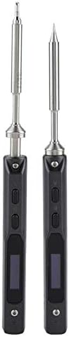 Soldering Soldering Iron TS100 Mini Portable Programmable Digital Electric Soldering Iron PCB Repair Tool TS100 Soldering Iron - (Color: TS100-1)