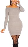 Koucla Feinstrick Minikleid Carmen mit Off Shoulder S