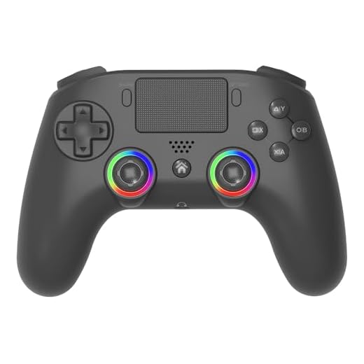 Subsonic - Manette PS4/PC sans fil LED - Noire