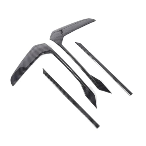 Pegatina parachoques trasero para BMW Serie 5 G60 2024+, accesorio exterior ABS carbono, 4 piezas