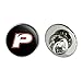 GRAPHICS & MORE University of the Pacific Secondary Logo Metal 0.75