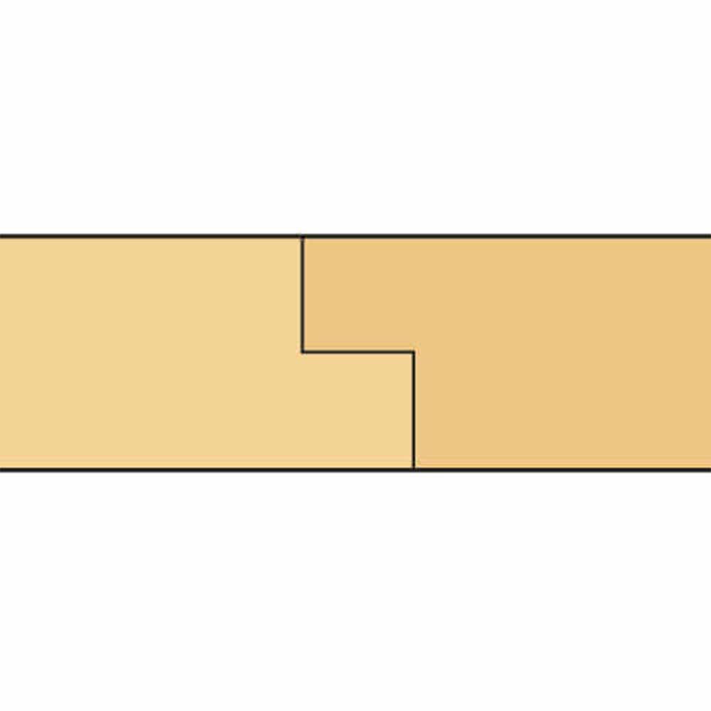 Trend Prowadzony frez do rabatów TCT 1/4 Ø24x12,7 mm do frezarki | TCT z węglika spiekanego do czystych rabatów prowadzonych: Ø24 mm, dł. 12,7 mm, trzpień 1/4, 46/44X1/4TC