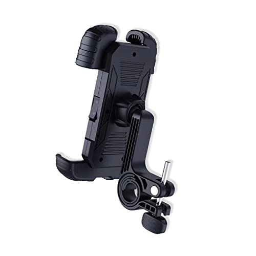 wisoolkic Mobiltelefonhållare för mountainbike Justerbart handtag Mobiltelefonstativ Montering inomhus utomhusutrustning Ryttaretillbehör