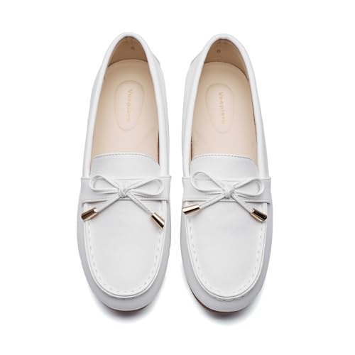 Image of Vespiero Loafers for Women Slip On Flats Comfortable Business Dressy Casual Non Slip Work Walking Office Loafers Shoes