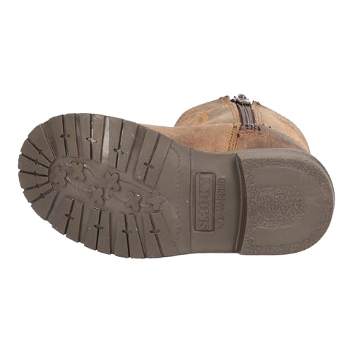 Image of Smoky Mountain Boots | Hopalong Series | Toddler Western Boot | U-Toe | Genuine Leather | TPR Sole & Walking Heel | Man-Made Lining | Distressed Design