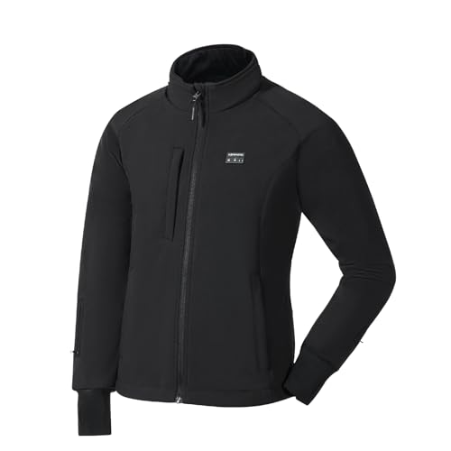 [KEMIMOTO] バイク ジャケット 12V バイク用 電熱ウェア 6箇所ヒーター...