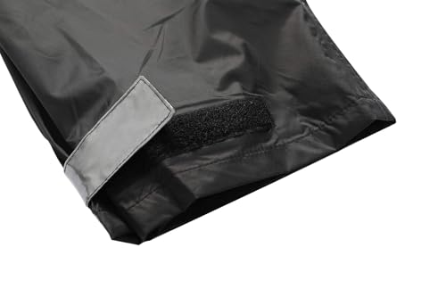 BenBoy Damen Regenhose wasserdichte Atmungsaktive Leichte Fahrrad Überziehhose Winddicht Outdoorhose zum Skifahren Angeln Wander(F Schwarz,L)