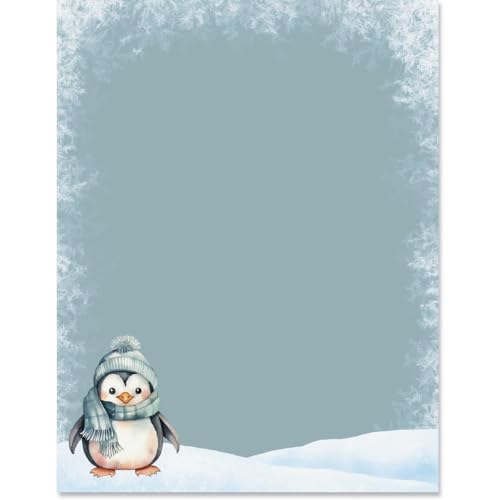 PaperDirect Arctic Penguin Adventure Paper 8.5C` x 11C` zf[Xe[Vi[ J[h ҏ `V 莆 j[X^[ XNbvubN wZrWlXp 25