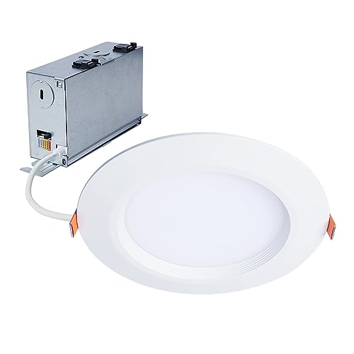 HALO HLBC Slim Regressed Canless LED Recessed Lighting 6 inch 5CCT 900lm - image 1